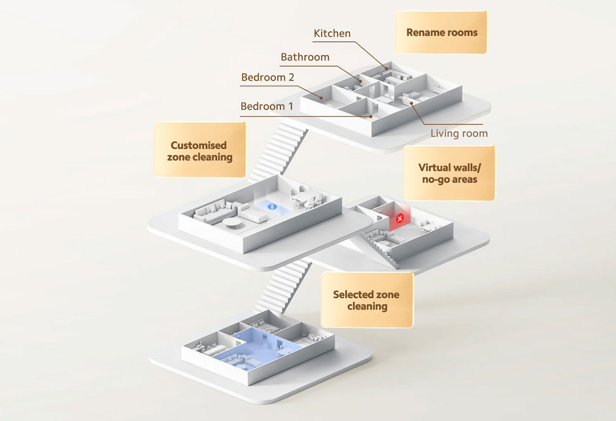 Παρουσιάζει τη σκούπα ρομπότ